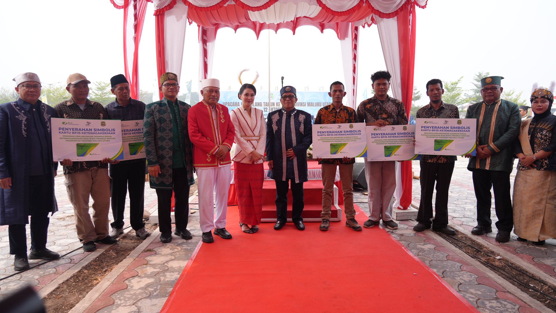 Hut Ke-27 Malut, Sherly Tjoanda Tegaskan Komitmen Lindungi Pekerja Rentan